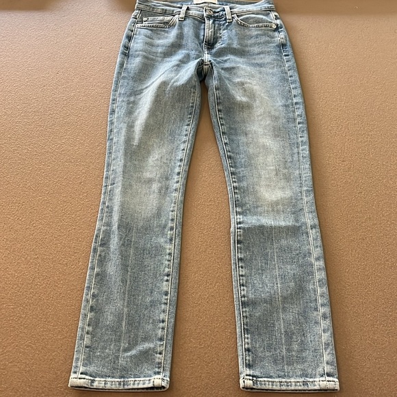 7 FOR ALL MANKIND NWOT Roxanne Ankle Jeans in Bailly - size 24 - Picture 12 of 16
